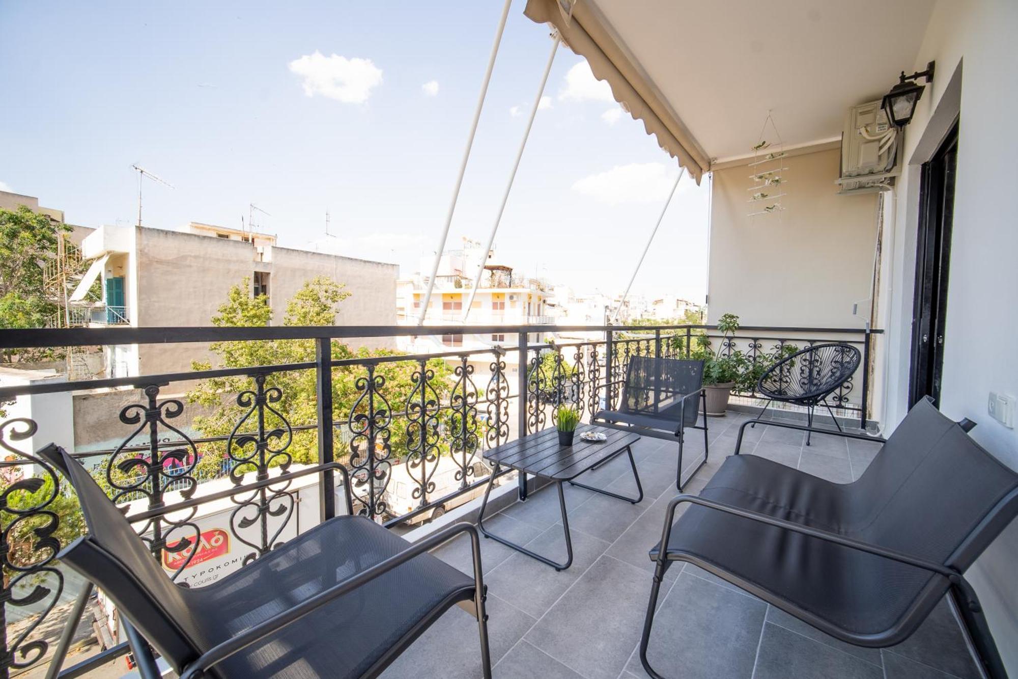 Apartmán Μκ Αpartment 2Υδ - Nikea Metro Pireus Exteriér fotografie