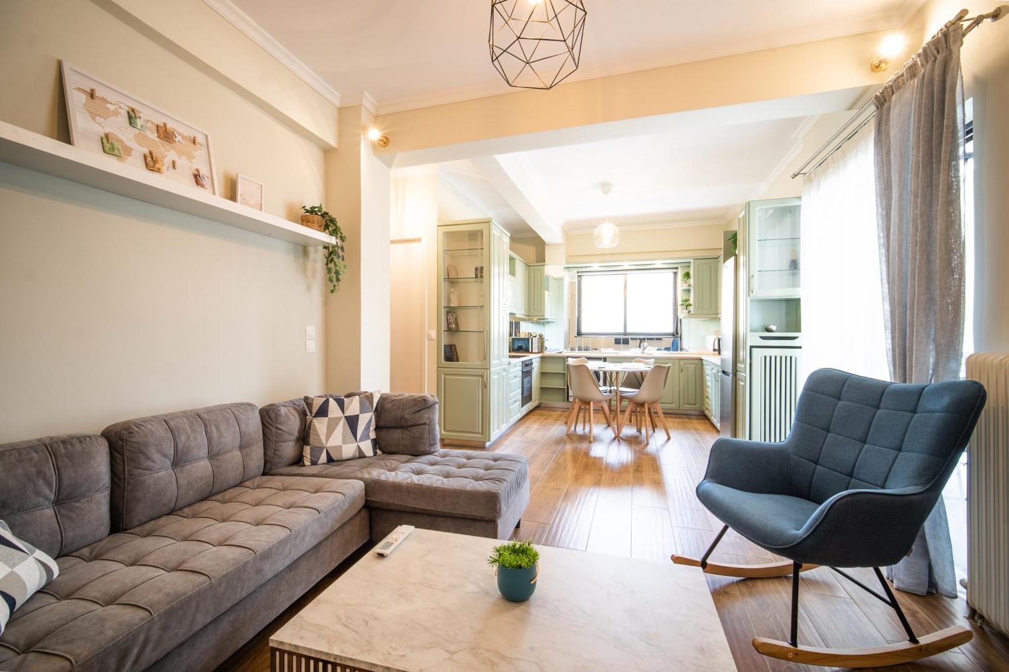 Apartmán Μκ Αpartment 2Υδ - Nikea Metro Pireus Exteriér fotografie