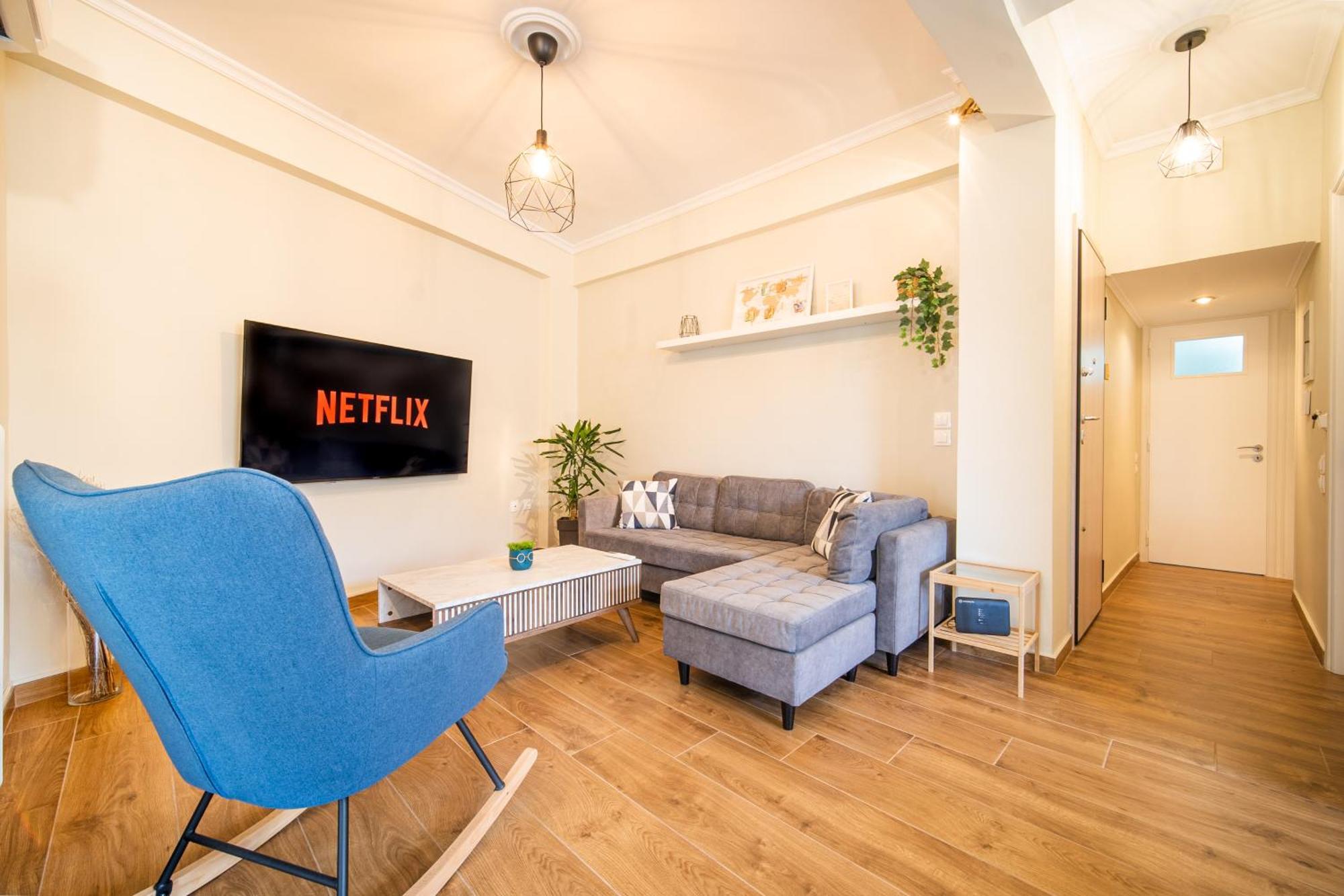 Apartmán Μκ Αpartment 2Υδ - Nikea Metro Pireus Exteriér fotografie